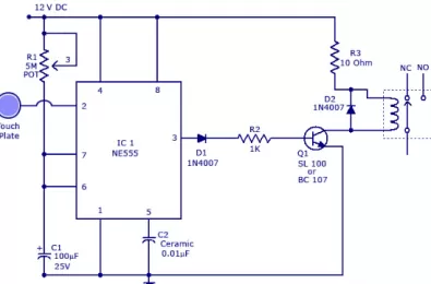 Mạch công tắc cảm ứng